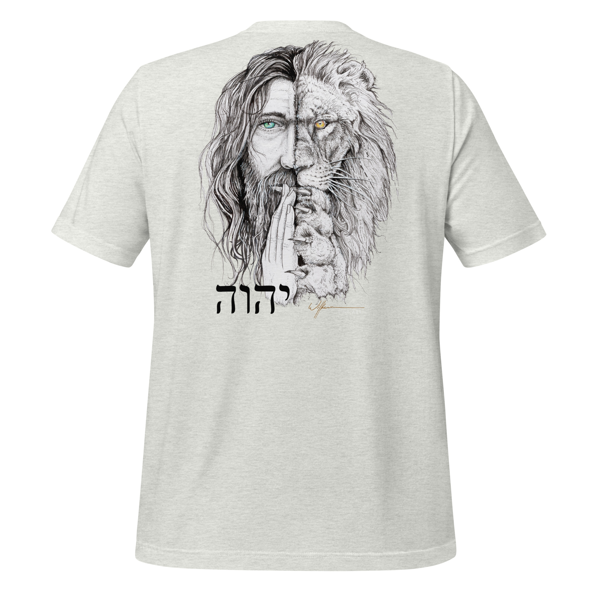 "i am" lion jesus face Unisex t-shirt - Image 19