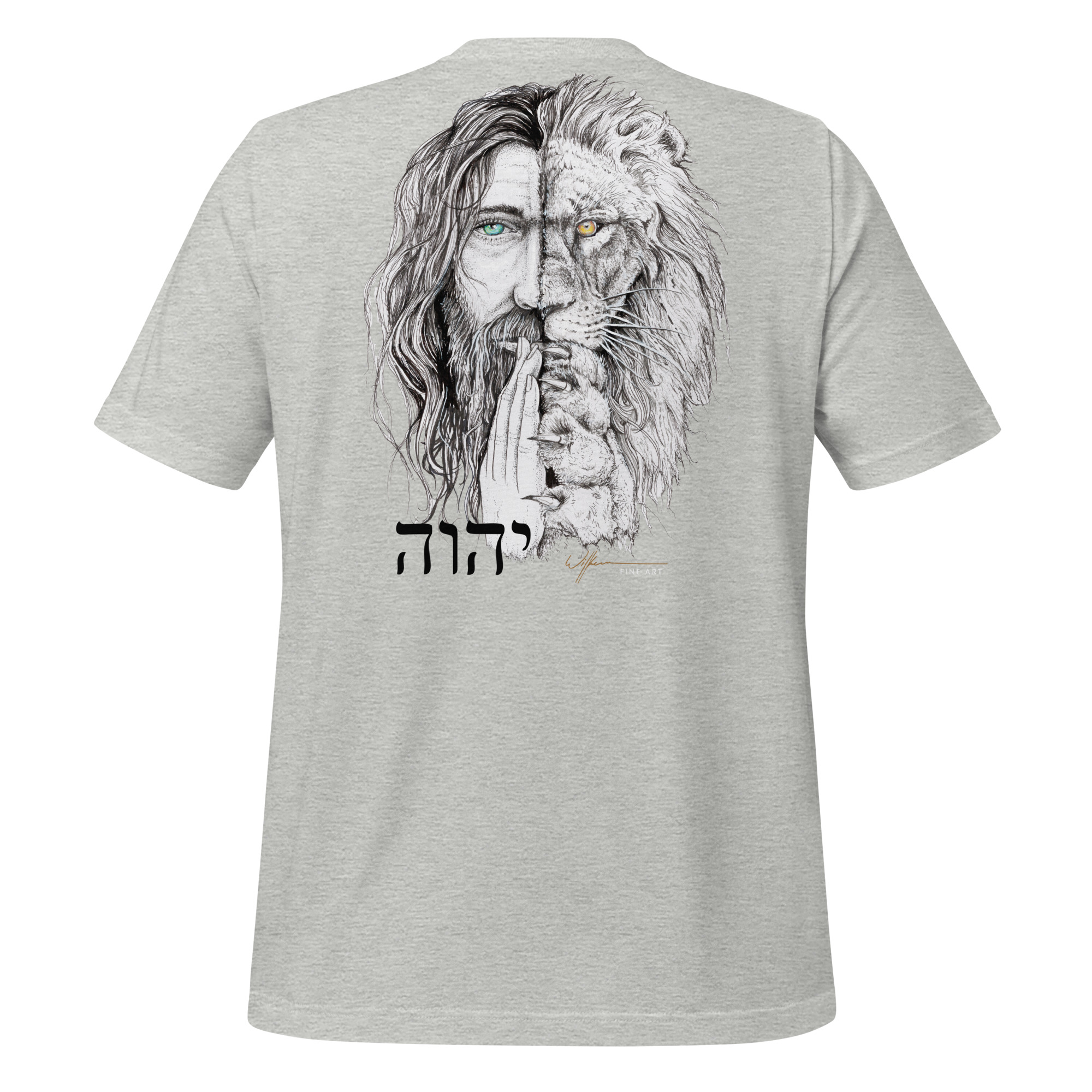"i am" lion jesus face Unisex t-shirt - Image 17