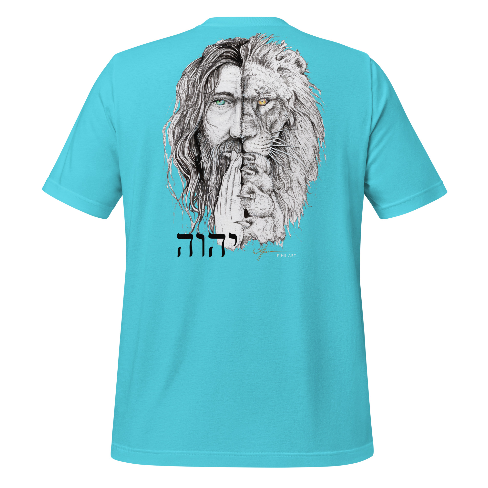 "i am" lion jesus face Unisex t-shirt - Image 13