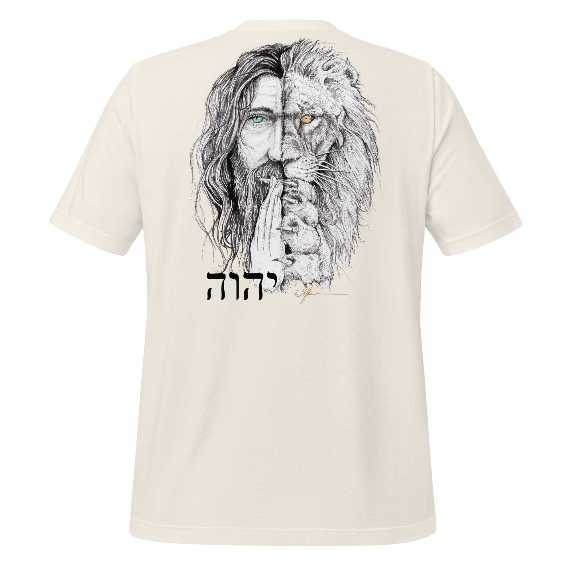 "i am" lion jesus face Unisex t-shirt - Image 21